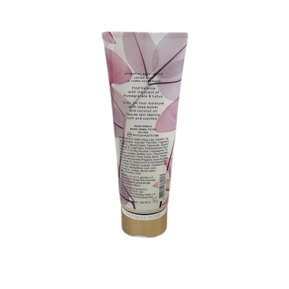 Victoria's Secret Pomegranate & Lotus 24-hour Moisturize Hydrating Body Lotion - Picture 2 of 11
